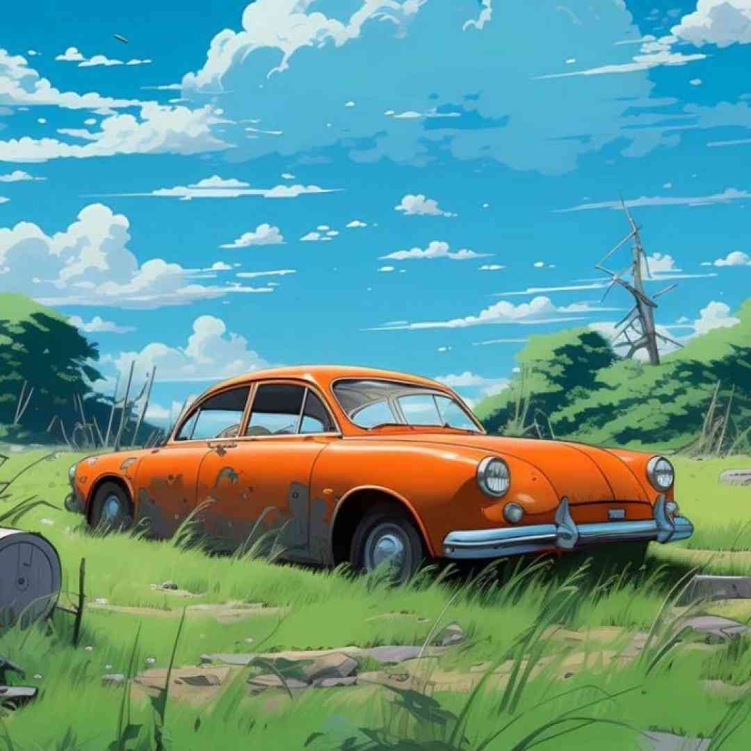  تو در مسافت بارانی و غم درشکه ی از اشکت هوش مصنوعی