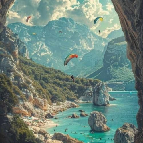 گل آتش توی داشبورده